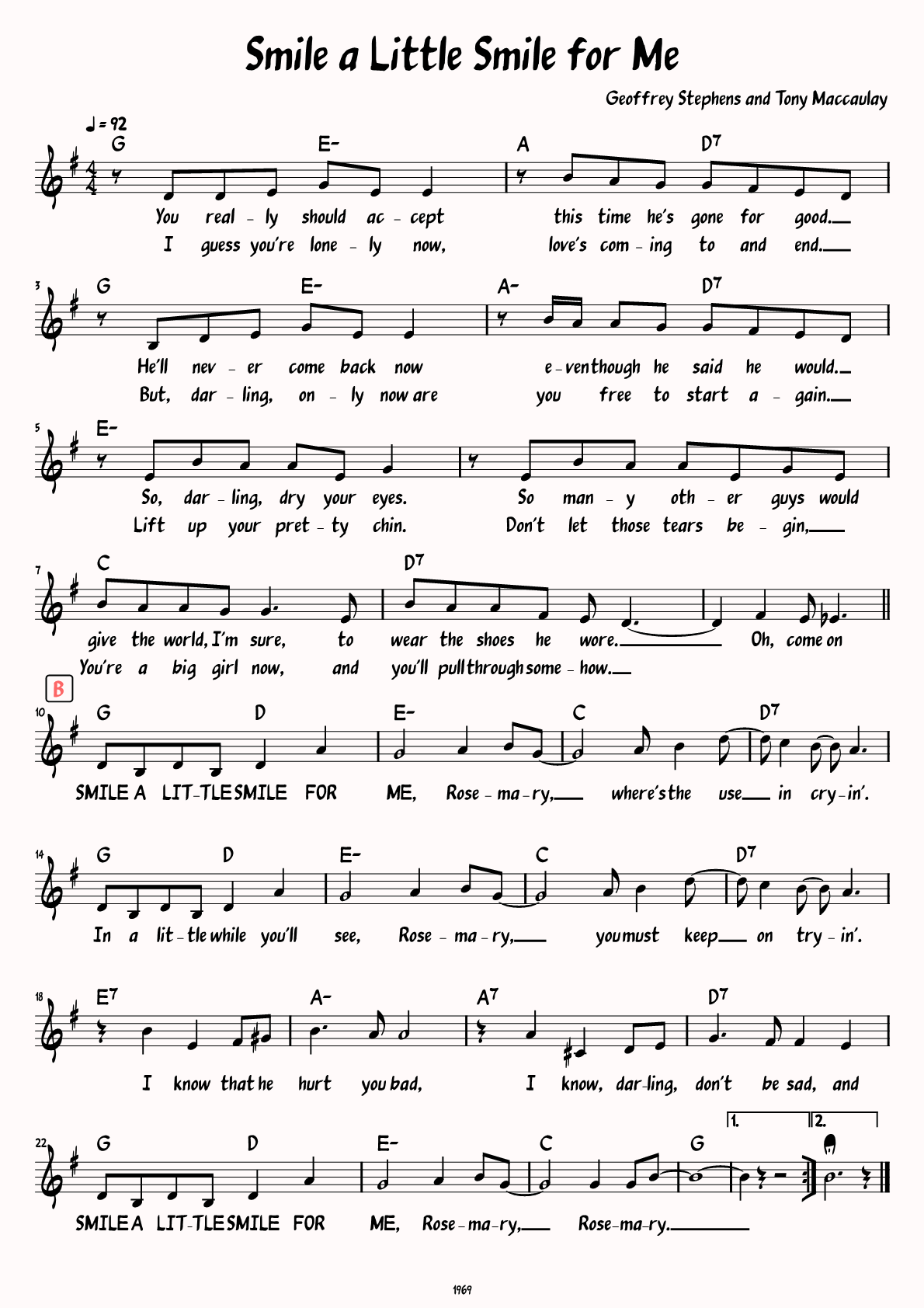 Sheet Music